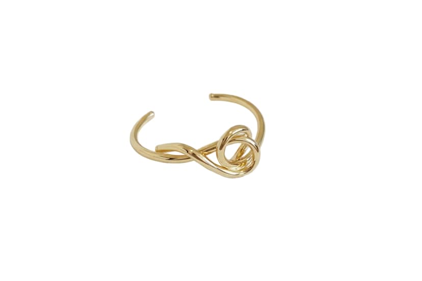 BRACELETE INTERLANCE BANHADO A OURO 18K